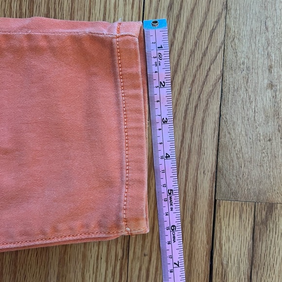 Michael Kors Izzy Skinny Jeans Size 14 Orange - Picture 8 of 10